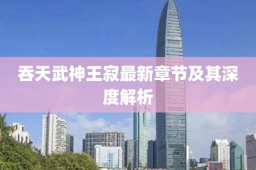 吞天武神王寂最新章節(jié)及其深度解析