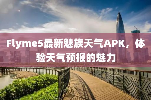 Flyme5最新魅族天氣APK，體驗(yàn)天氣預(yù)報(bào)的魅力