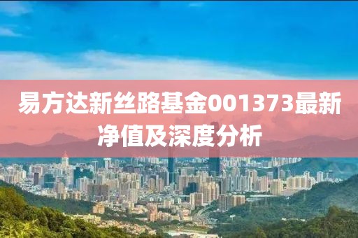 易方達新絲路基金001373最新凈值及深度分析