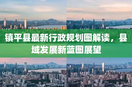 鎮(zhèn)平縣最新行政規(guī)劃圖解讀，縣域發(fā)展新藍(lán)圖展望
