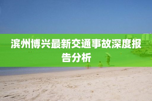 濱州博興最新交通事故深度報告分析
