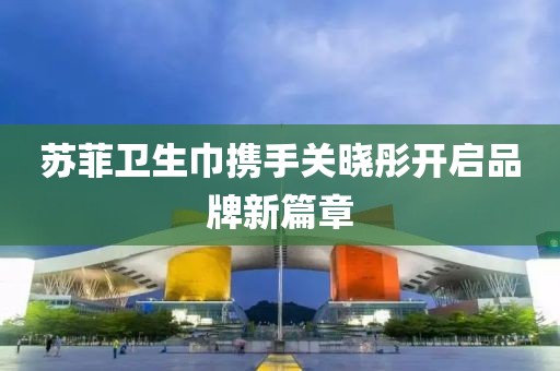 蘇菲衛(wèi)生巾攜手關(guān)曉彤開啟品牌新篇章